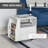 60cm W Steel Bedside Table