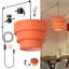 Luminaire suspendu en rotin 3 niveaux-1024461664
