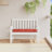 Ebern Designs Garden Bench Cushion 2.8" Fabric-771969732-769121694