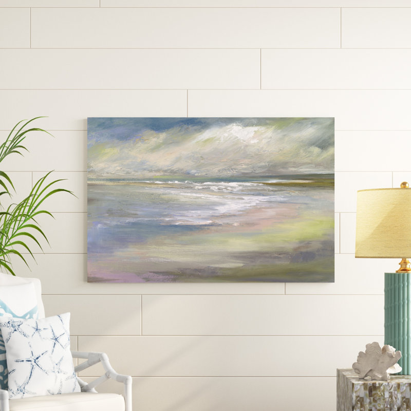Beach Light II, H 32 po x l 48 po x P 1,25 po