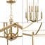 Luminaire pour vestibule à huit lumières New-1515876364