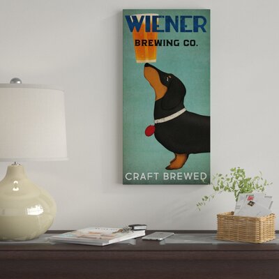 Wiener Brewing Co' Vintage Advertisement on Canvas -  East Urban Home, D0D70B37A0BB4E98ACB4D522A56E12D6