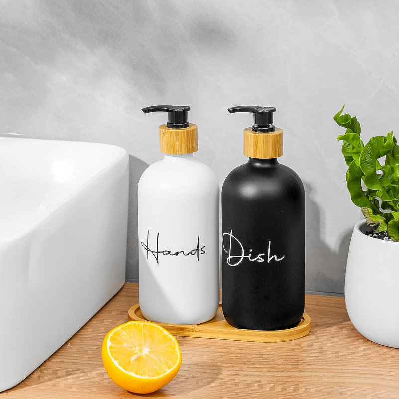 Bathroom Accessory,  Black/White
