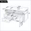 Ensemble de meuble-lavabo mural 36 po avec 2 tiroirs et basculant 36 po-1135385419