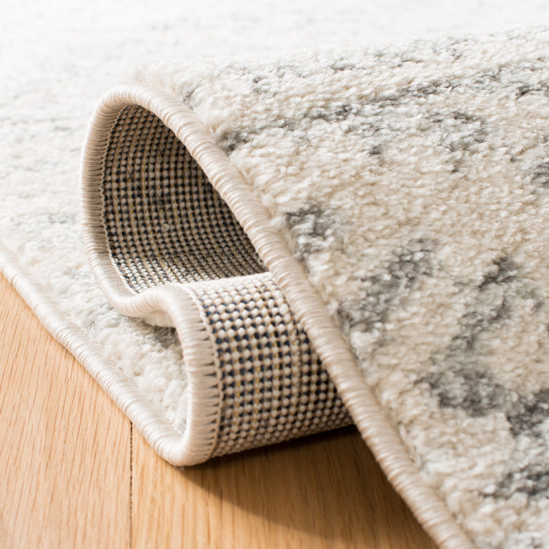Rainey Geometric Area Rug, Square 201 cm