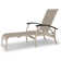 Askar Outdoor Rust-Resistant Metal Chaise Lounge