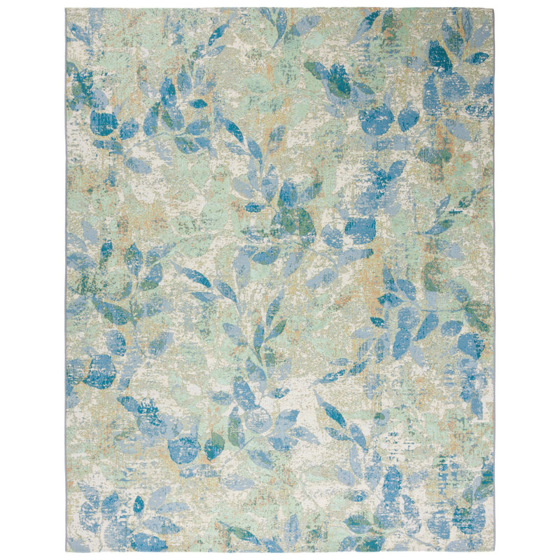 Bonard 500 Performance Floral Indoor/Outdoor Area Rug, Rectangle 8' x 10'5"