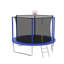Trampoline 8 pi bleu