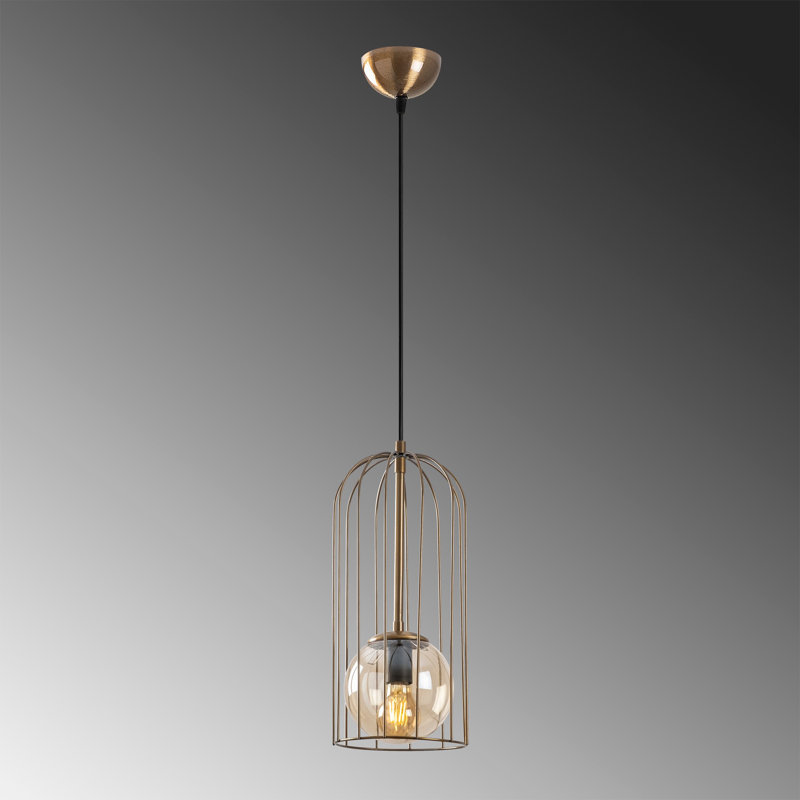 Lustre moderne moderne, hauteur réglable 23,6 - 54,7 pouces | Corps en métal, capuchon 15 x 15 cm | Douille E27, 40 W maximum | Conception élégante pour la salle à manger, le salon et le vestibule, parfaite pour les espaces contemporains