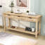 Console avec 3 tiroirs et pieds en sapin massif-2041578801