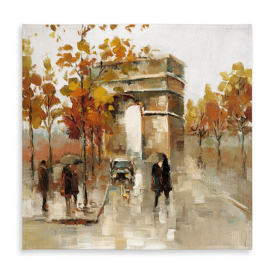Arc de Triomphe Autumn Tablecloth | Indoor/Outdoor Decor