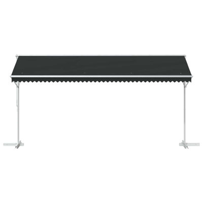 VidaXL 300cm D Polyester Cover Retractable Freestanding Awning