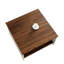 Table basse Table basse de style campagnard avec rangement Table basse en bois rustique, table basse carrée
