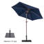 Parasol de marché 86,4 po avec base Prithvi-1641426057