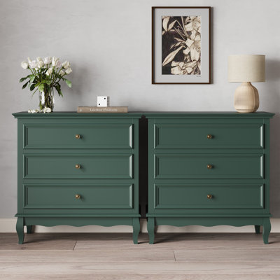 Ensemble de commode 3 tiroirs Blane