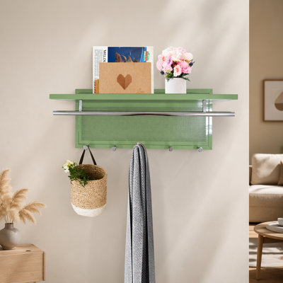 Tablette murale polyvalente à revêtement en poudre pour optimiser l'espace