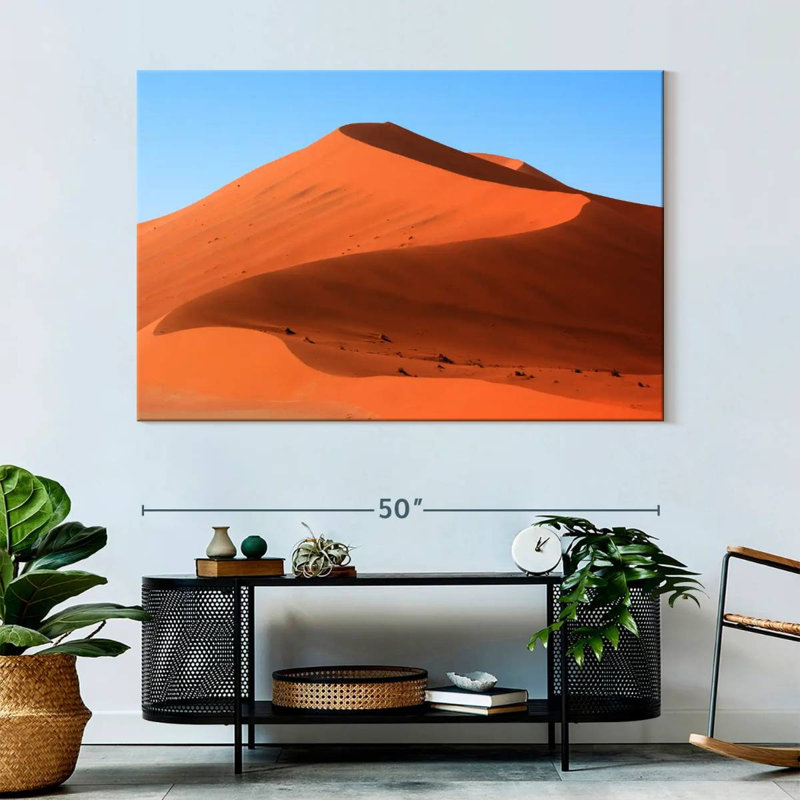 Dune de sable d'Alvord, H 34 po x l 51 po