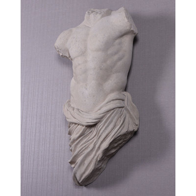Statue murale mâle torse