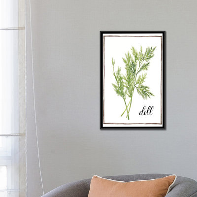 " Watercolor Herbs III " by Grace Popp