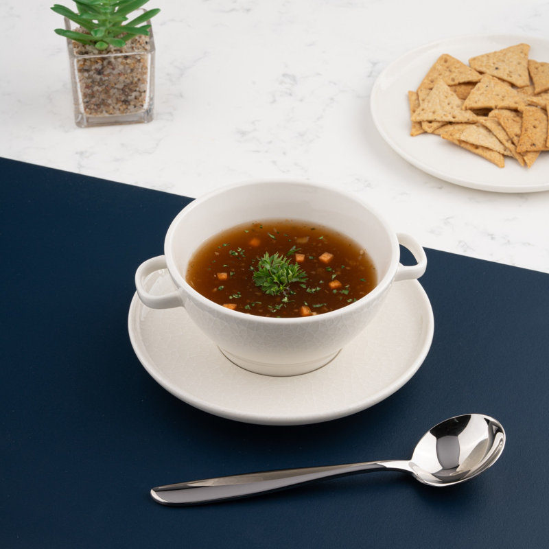 Tasse à soupe en porcelaine Premium Privilege Va au micro-ondes et au lave-vaisselle