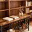 Table basse, console à 2 niveaux, canapé moderne-1877174732-1877174733