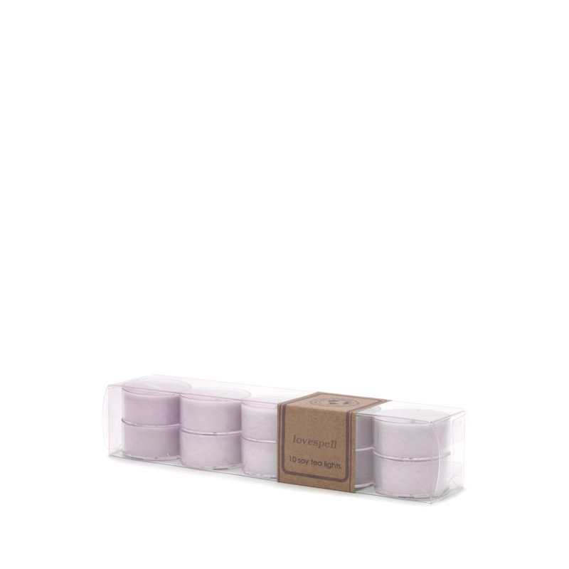Lovespell Scented Tealight Candle with Plastic Holder