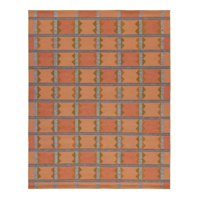 Scandinavian Wool Geometric Area Rug