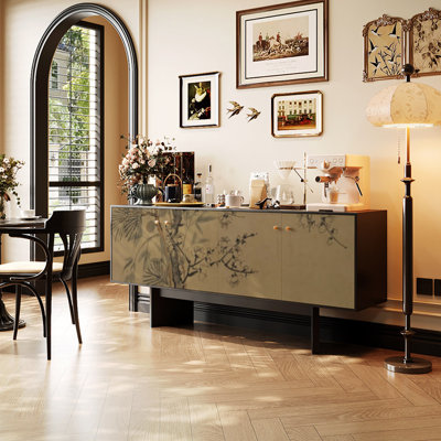 Retro minimalist high-end sideboard