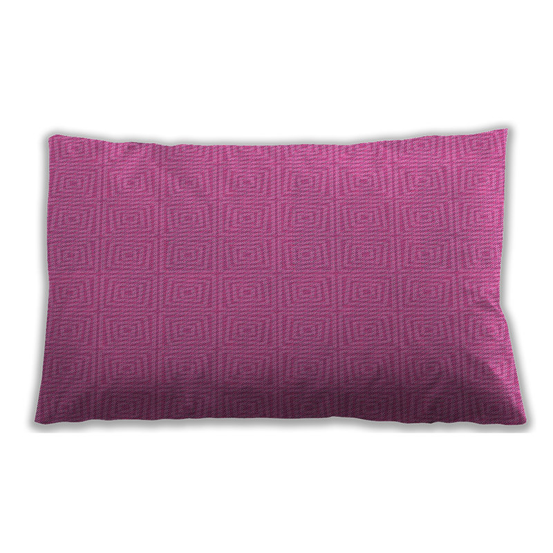 Patterned 984 Throw Pillow, Microsuede, Green