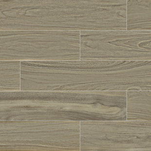 NATIONAL WOOD 8''×48'' Porcelain Wood Look Wall & Floor Tile