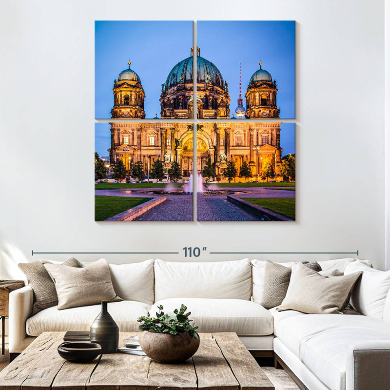 Adella Berlin Cathedral, 74" H x 74" W