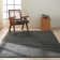 Tapis de zone noire noué la à la main modern Sacramento
