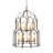 18 - Light Dimmable Geometric Chandelier