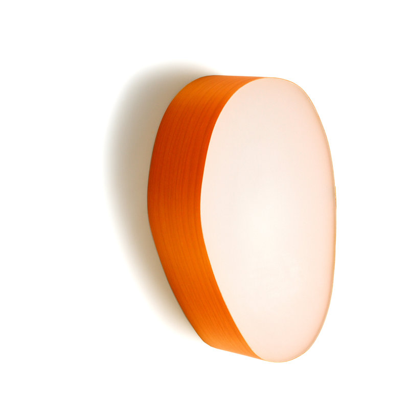 Guijarro 1 - Light Flush Mounted Sconce, Orange, GX53 Base