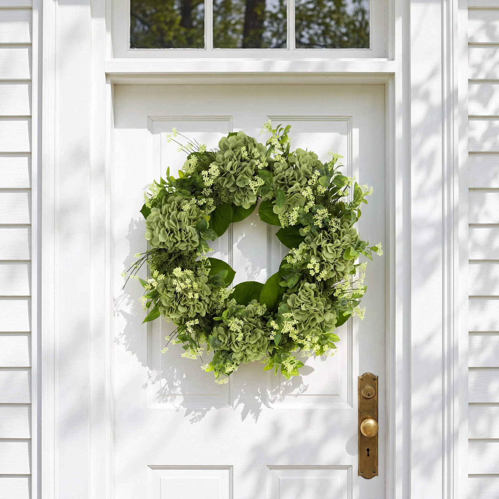 The Holiday Aisle® Sofia 24" Hydrangea Wreath