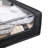 Set Of 2 Under-bed Storage Bins With Smooth-glide Wheels & Clear Zippered Covers, Tool-free Assembly