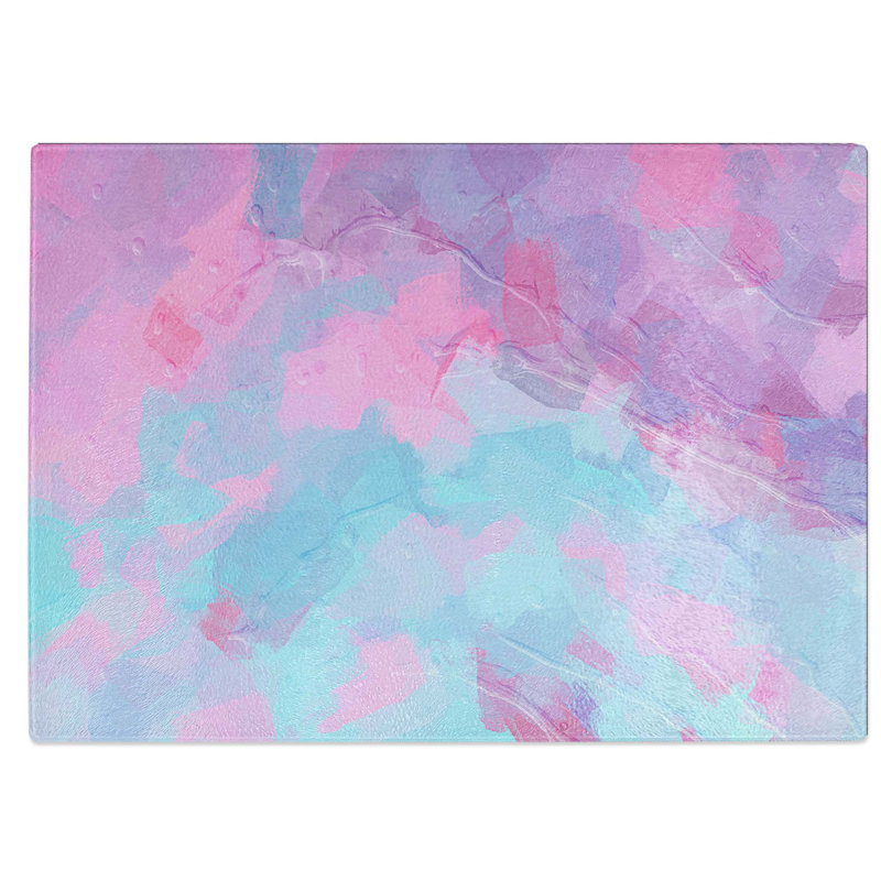 Glass Free Light in Abstract Chopping Board, 39 cm W x 28.5 cm L