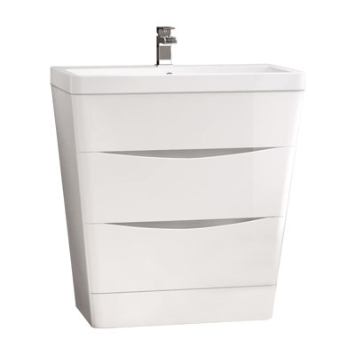 Avants 800 mm Bathroom Free-standing Vanity Unit Cabinet Basin Sink Storage Furniture