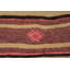 Tapis rayé en laine 6 x 8