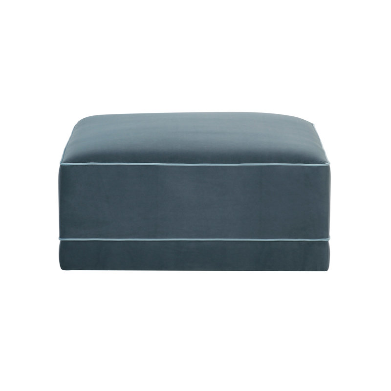 Repose-pieds Willow, Bleu