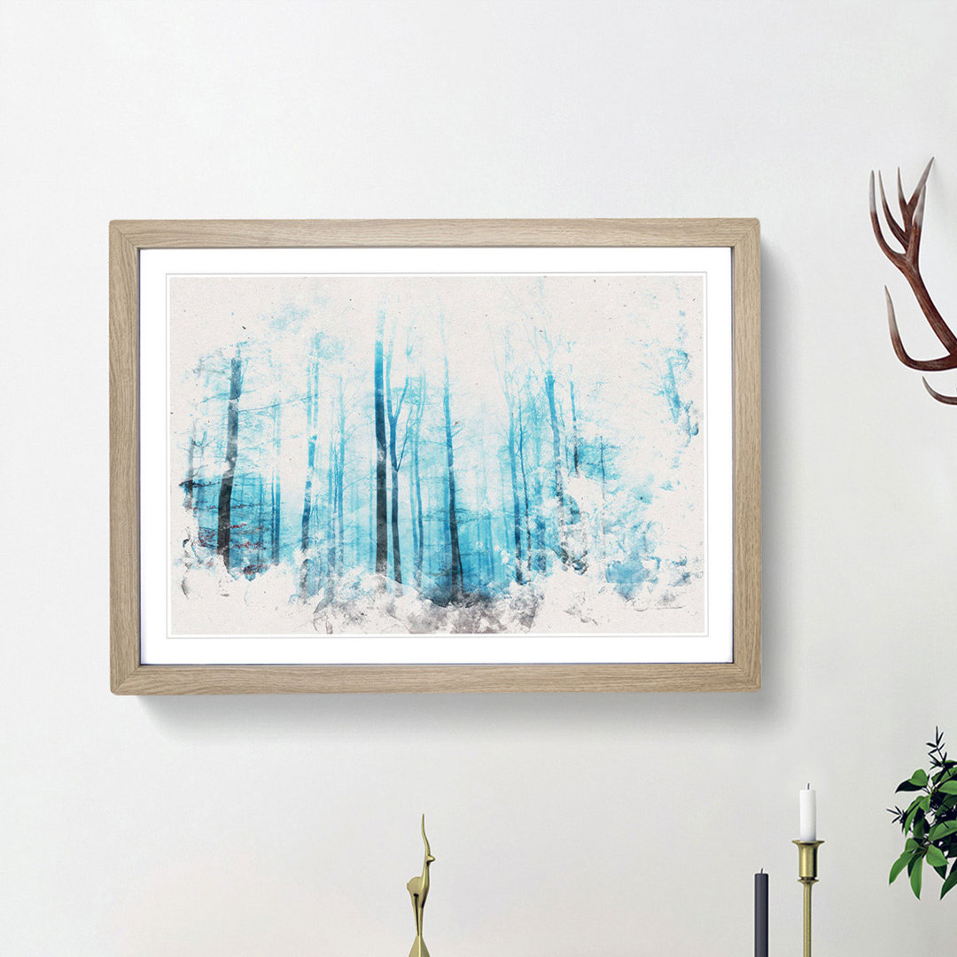 Forest in Frankfurt Germany - Framed Print