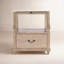 Mabel Marble 1 drawer Nightstand-305866289