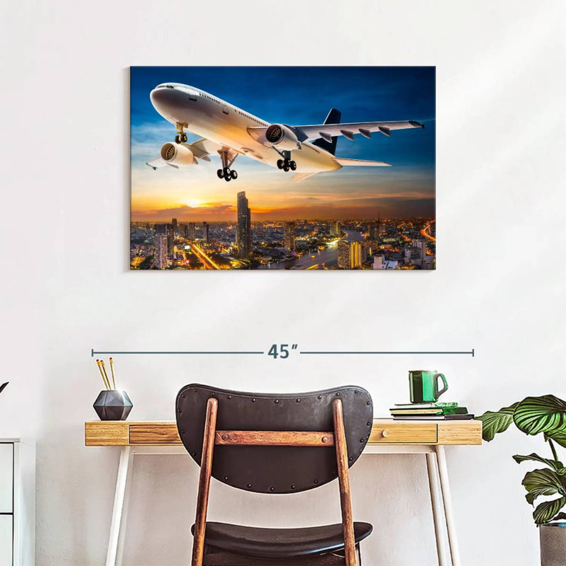 Mehar Transportation Plane, 24" H x 36" W