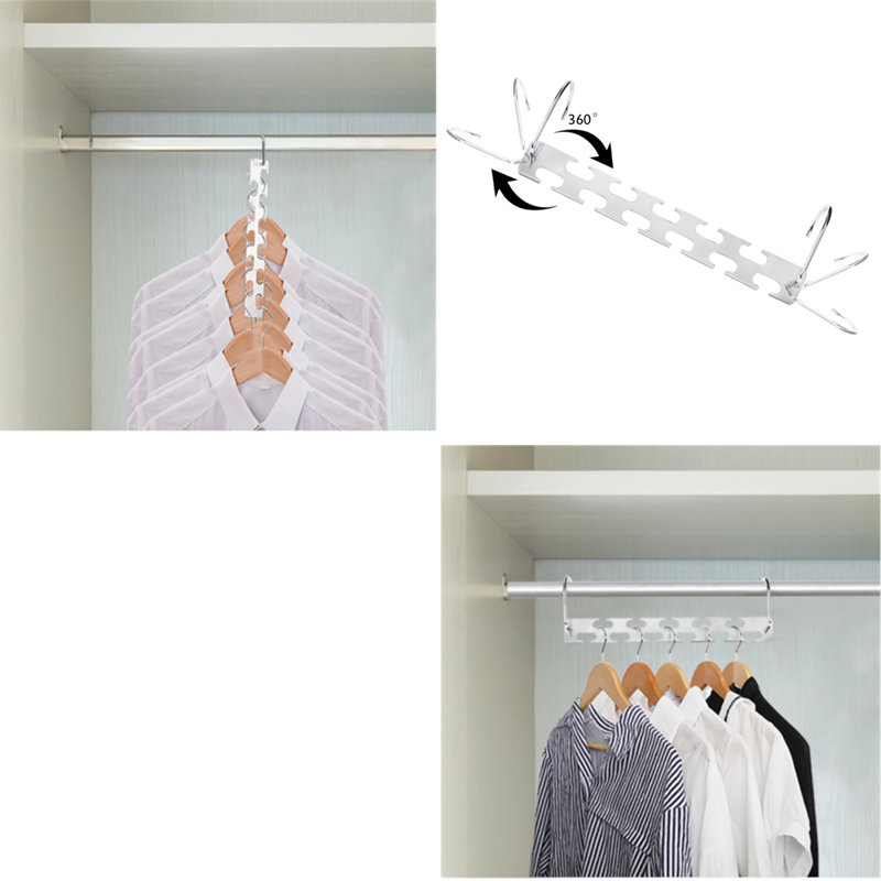 Dyshon Plastic Non-Slip Multi-Layer Hanger