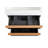 24 Inch  Wall Mounted Bathroom Vanity With Integrated Acrylic Sink, 2 Soft-Close Drawers, Pre-Assembled,Modern Floating Cabinet-117193504-117193505