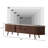 TV Stand For 80" TVs, Walnut Entertainment Center with Power Outlet, 70 inch tv stand, Wood TV Console With Drawers And Shelves For Living Room-1559604437-1576376668