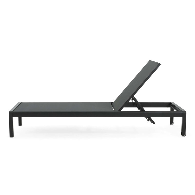 CAPE CORAL KD CHAISE LONGE NOIR () (ENSEMBLE DE 2)