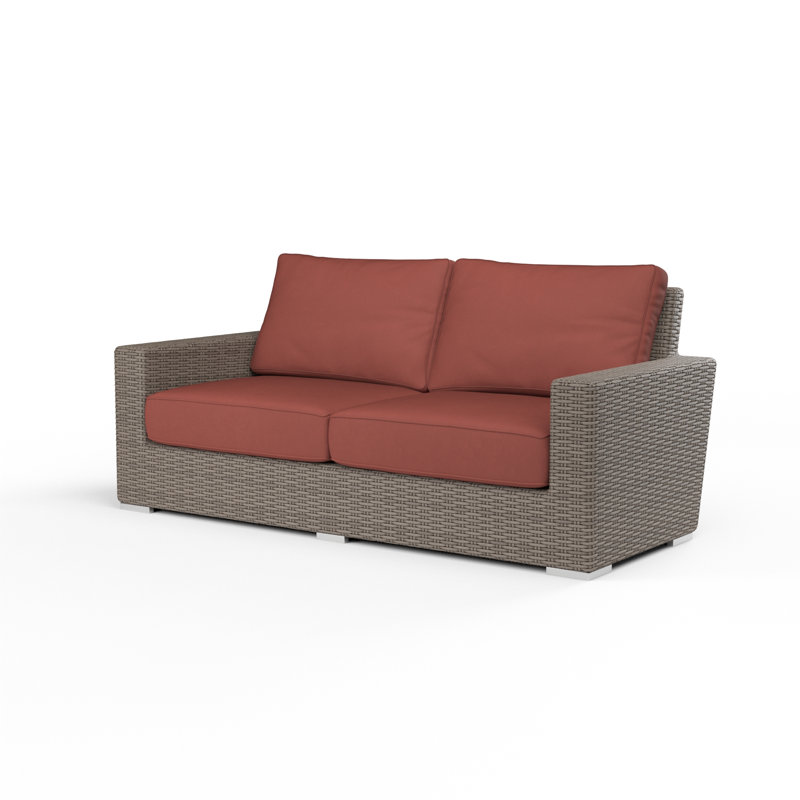 Causeuse avec coussins Nassau, Toile henné Sunbrella®