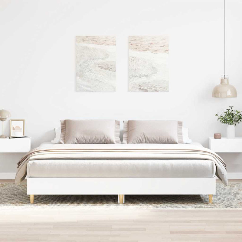 Bed, White, Super King (6')