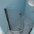 32"W x 72"H Fold Frameless Shower Door with Tempered Glass, 1/4 inch (6 mm), Matte Black-122517036